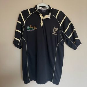 Live for Rugby Black Ireland Guinness Jersey The Black Rose Boston Size S